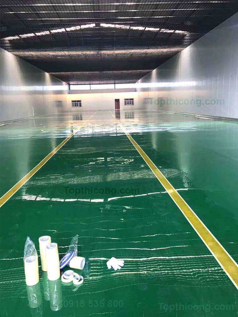 Nhận báo giá Thi công sơn sàn epoxy Bắc Ninh