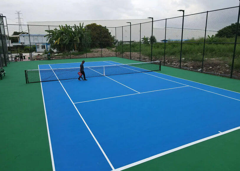 Tennis Tiêu chuẩn cơ sở vật chất phụ trợ
