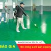 Báo giá thi công sơn sàn epoxy tính toán bao nhiêu tiền 1m2?