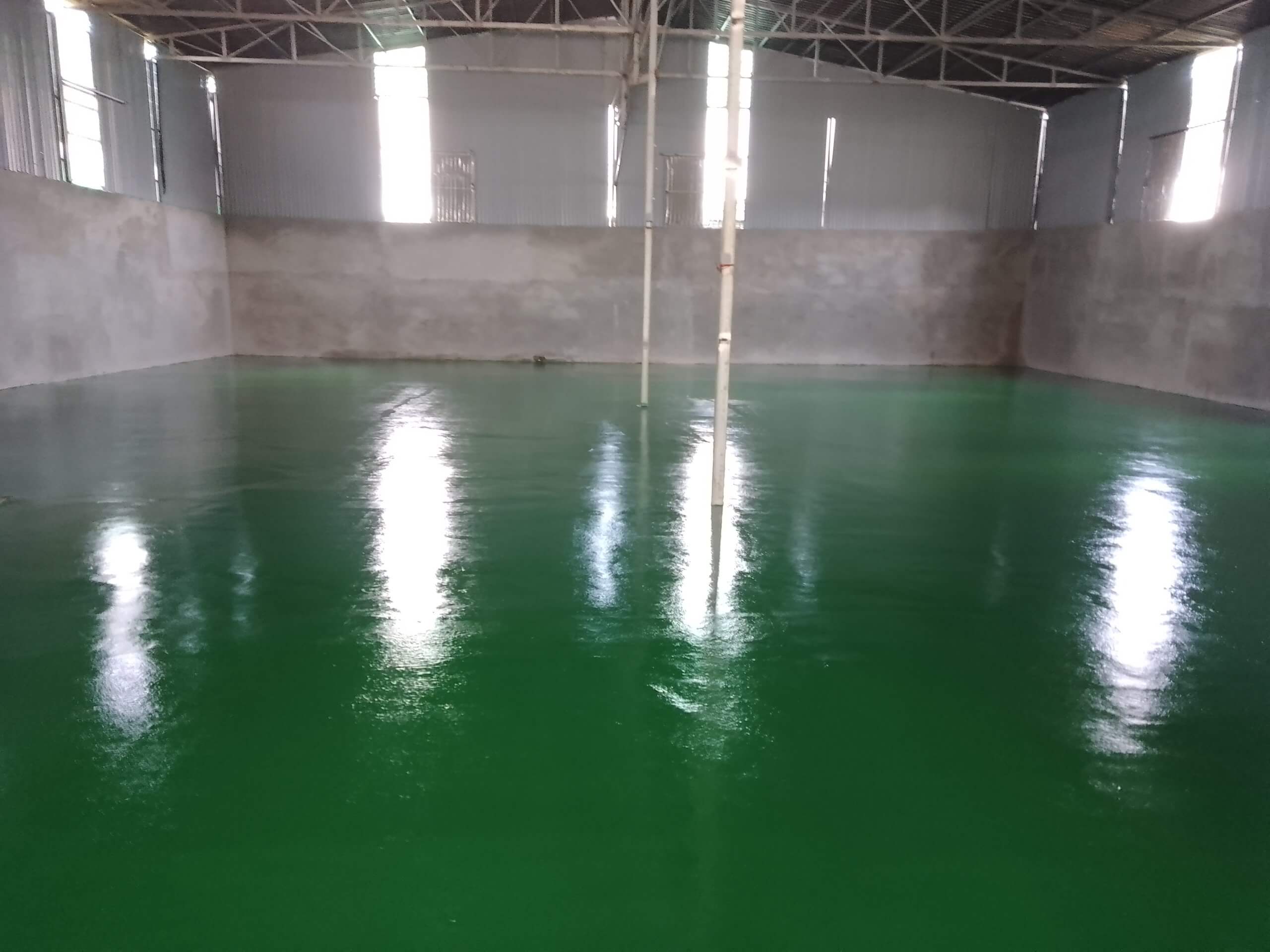 Lớp phủ hoàn thiện sơn sàn Epoxy Lớp phủ hoàn thiện sơn sàn Epoxy