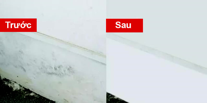 Tường bị mốc