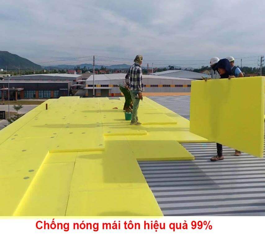 chống nóng mái tôn hiệu quả 99% chống nóng mái tôn hiệu quả 99%