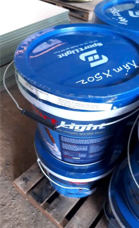 Tính năng của sơn sân thể thao sơn Sportlight Tính năng của sơn sân thể thao sơn Sportlight