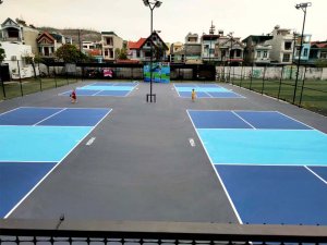 hỗ trợ kỹ thuật toàn diện thi công sân pickleball
