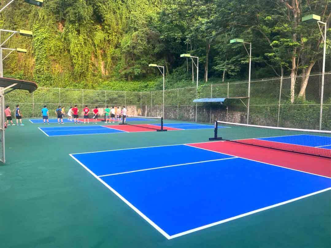 sân pickleball cho sàn bê tông và Asphalt