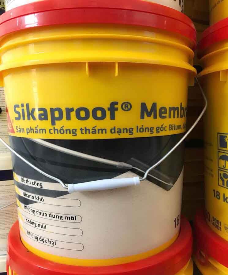 SikaProof Membrane màng chống thấm nhựa đường bitum