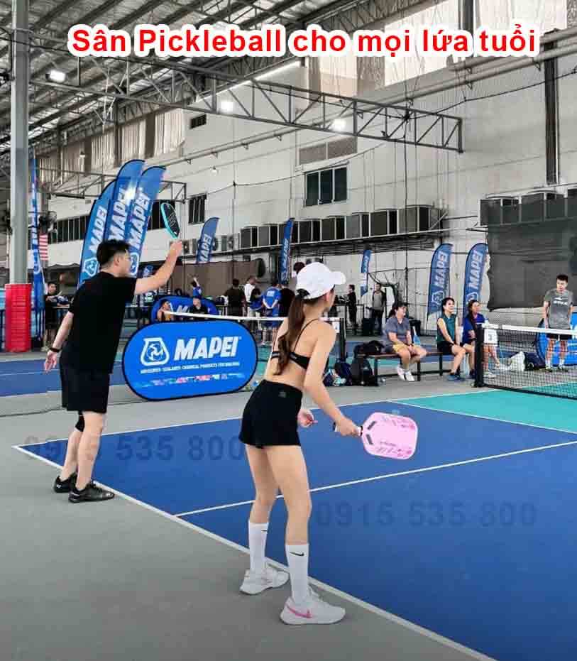 Pickleball bộ môn này nó thu hút cực lớn không kén người chơi Pickleball bộ môn này nó thu hút cực lớn không kén người chơi