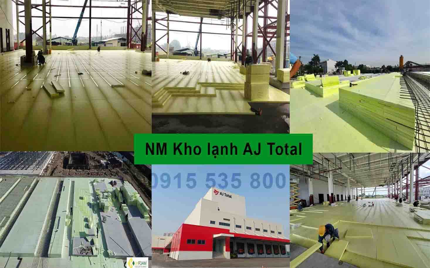 Nhà Máy Kho lạnh AJ Total Dự án: Công trình Kho lạnh tự động AJ TOTAL (Hàn Quốc)