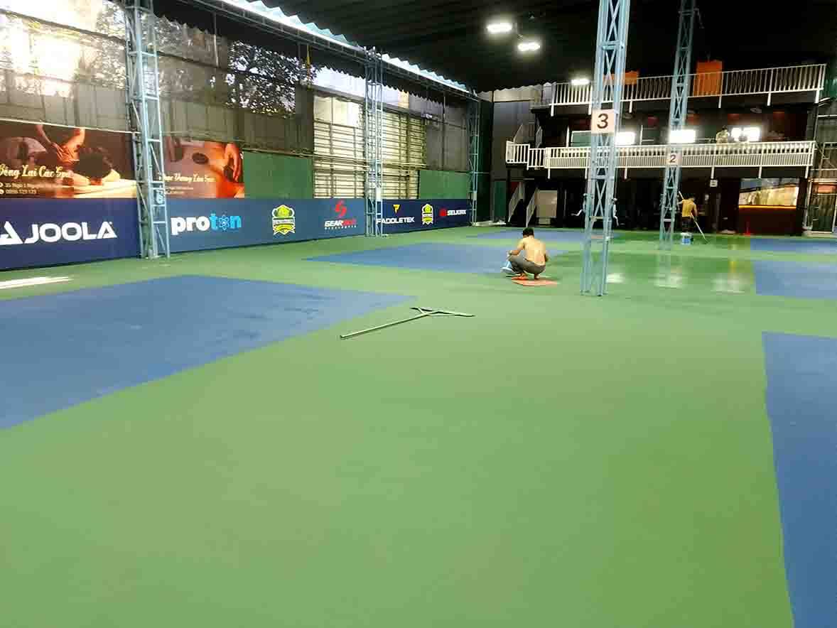 Kích thước tiêu chuẩn thiết kế thi công sân pickleball