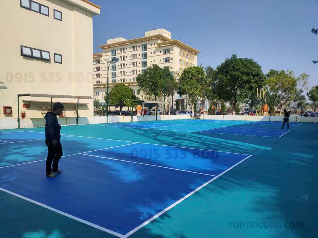Quy trình chuyển đổi sân tennis thành sân pickleball chuẩn kỹ thuật