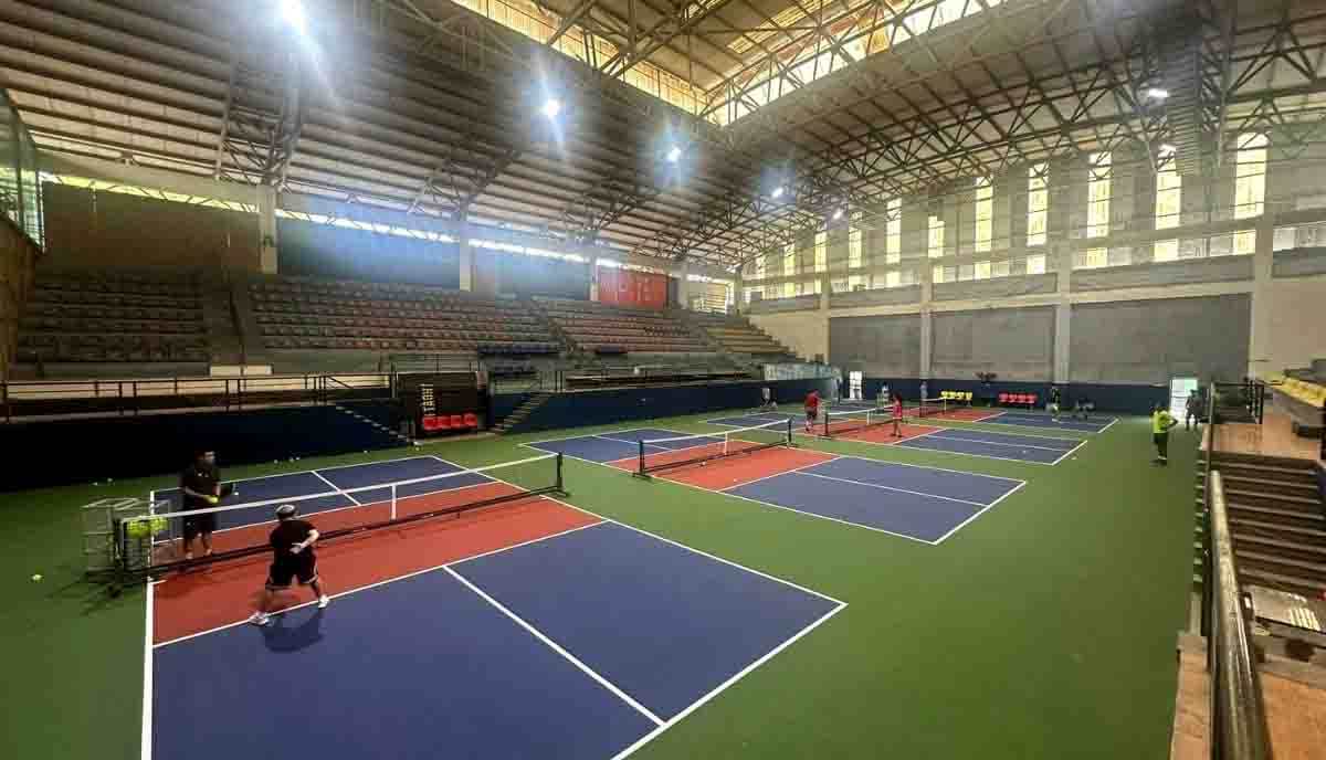 Thi công sân pickleball là quá trình xây dựng sân theo tiêu chuẩn kỹ thuật