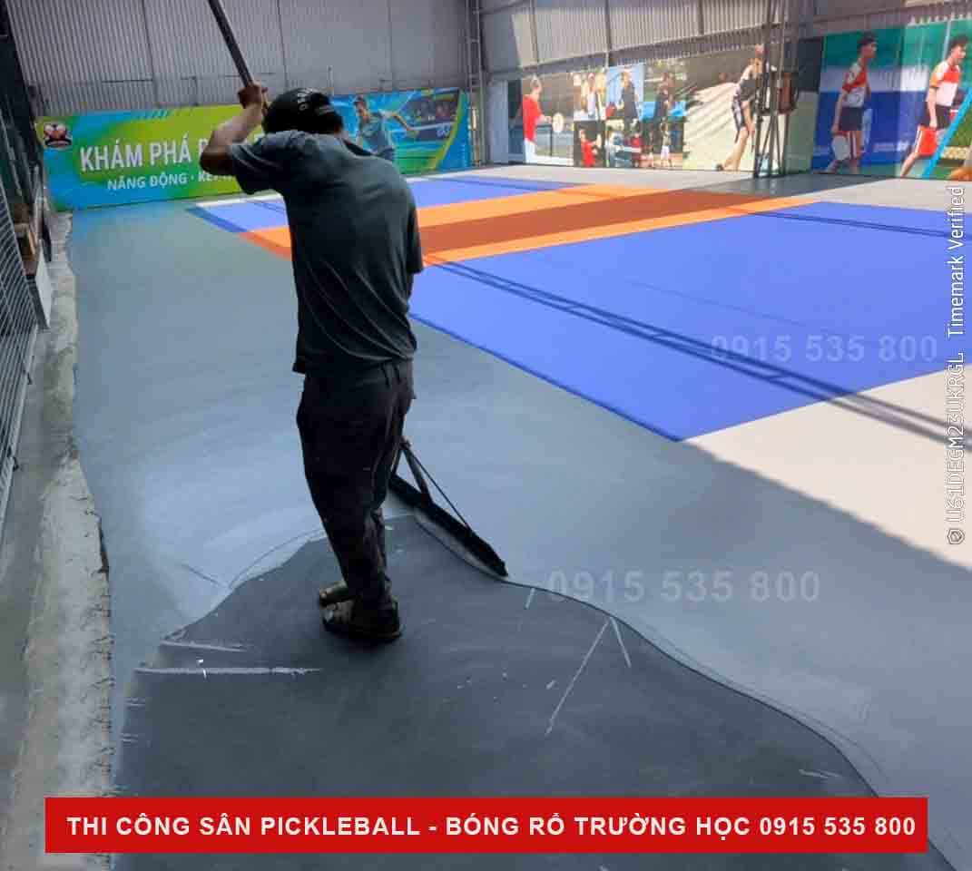 1 Sân Pickleball dẫn tới chấn thương chơi tập luyện thi đấu 1 Tiêu chuẩn cấu tạo làm mặt thi công sân pickleball chống chấn thương sân chất lượng